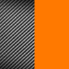 Black Carbon Fiber/Orange +$15.00